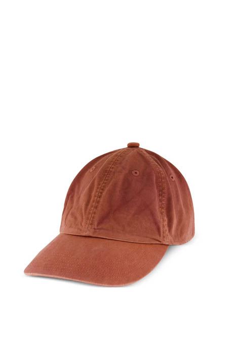 chino cap man red AURALEE | A26SC02KTRED BROWN